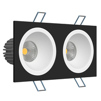Точечный светильник LEDRON LH07H-R SQ2 Black-White