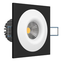 Точечный светильник LEDRON LH07S-R SQ Black-White 4000K TRIAC